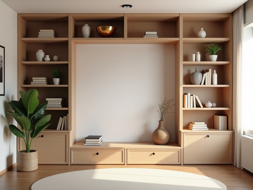 Apartment Built In Storage Furniture