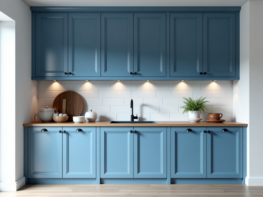Blue Built In Cabinets Design Wholesale