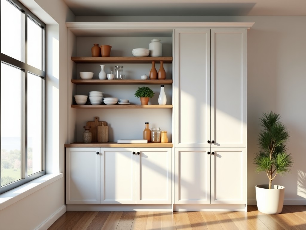 Built In Kitchen Pantry Cabinet Factory Sale