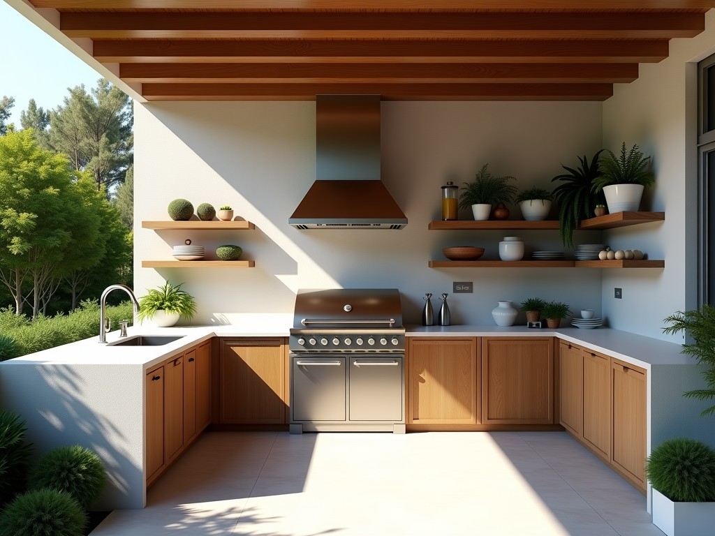 Built In Outdoor Kitchen Cabinets Supplier