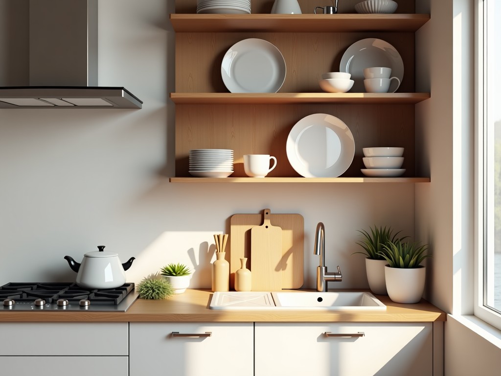 Built In Plate Rack Cabinet For Sale