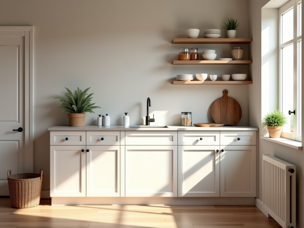 ODM Built In Shaker Cabinets