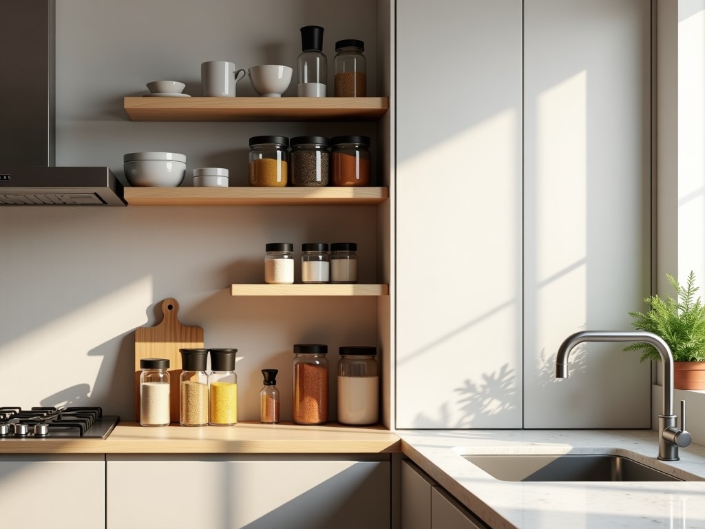 Built In Spice Rack Cabinet For Sale