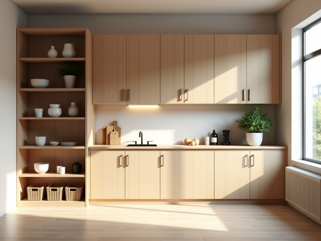 Built In Tall Cabinets Storage Supplier