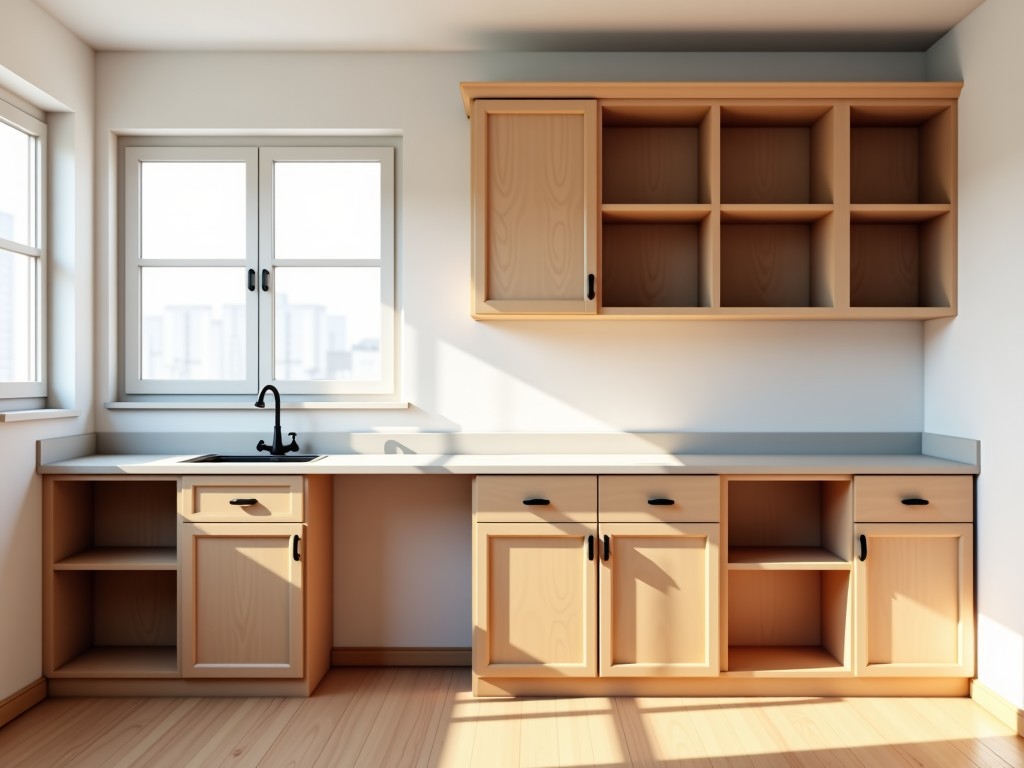 Kitchen Assembled Cabinets Factory Sale