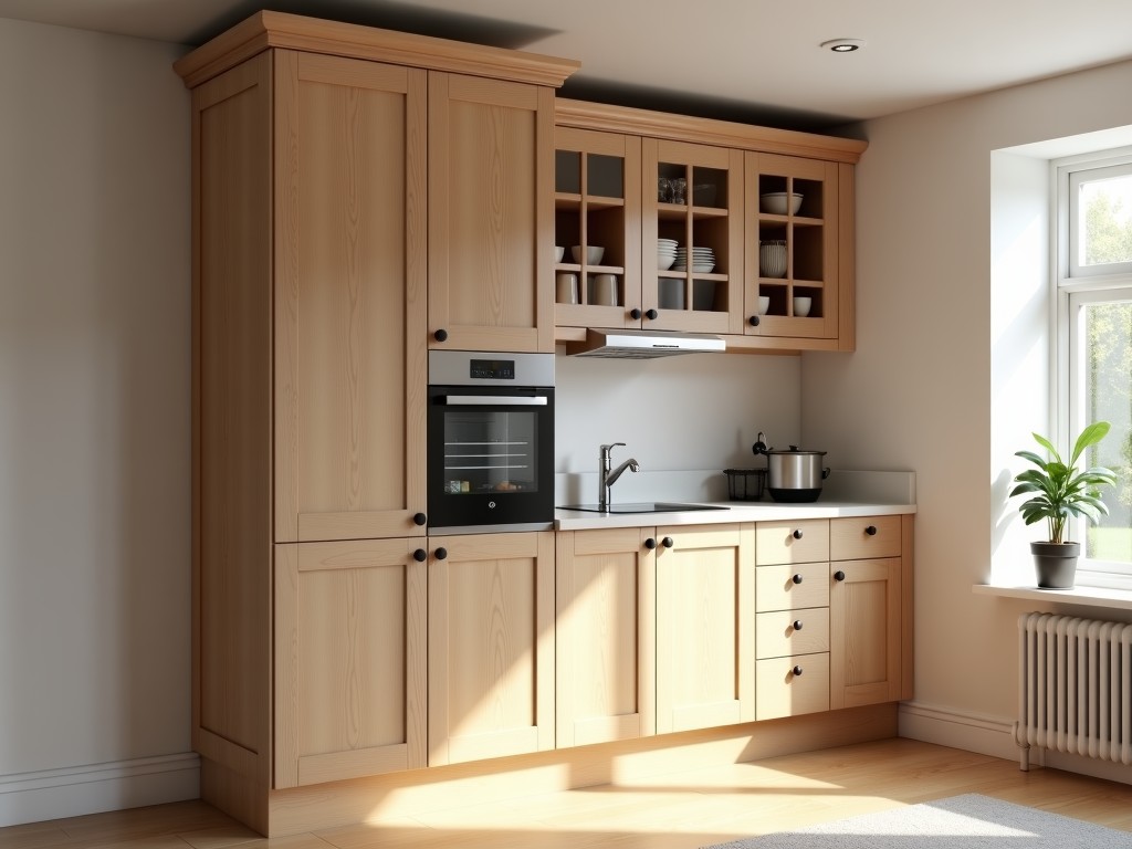 Kitchen Larder Unit Built In Factory