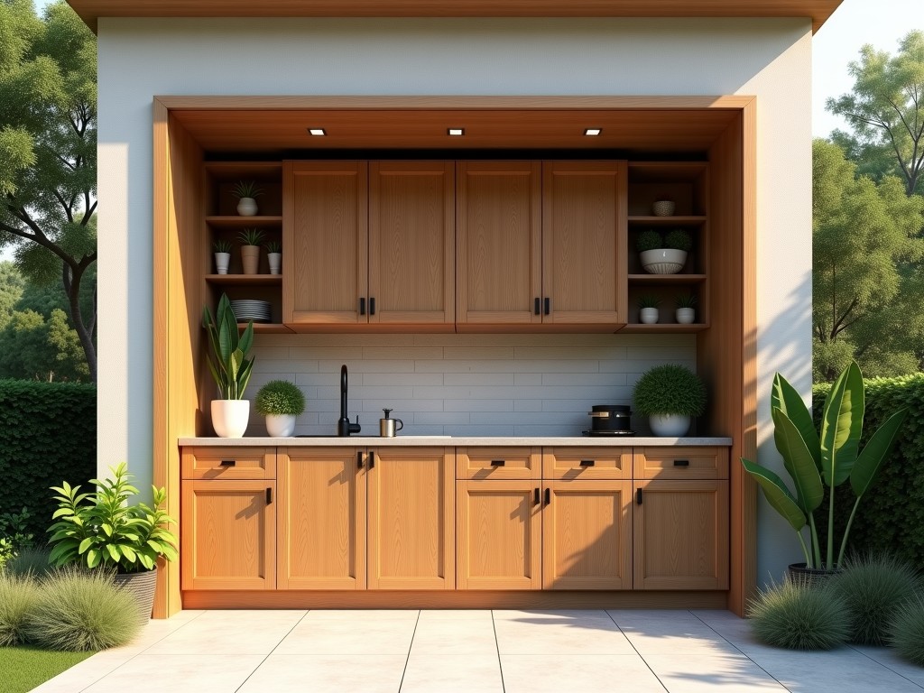 Outdoor Built In Cabinets Factory Sale