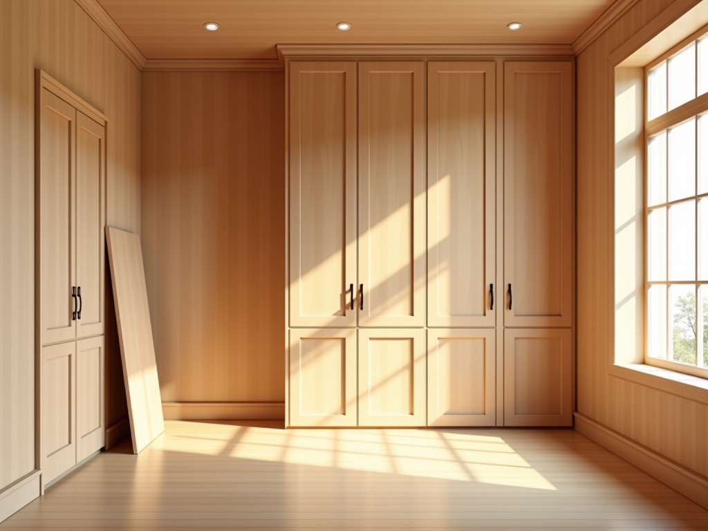 OEM Plywood Built In Cabinets